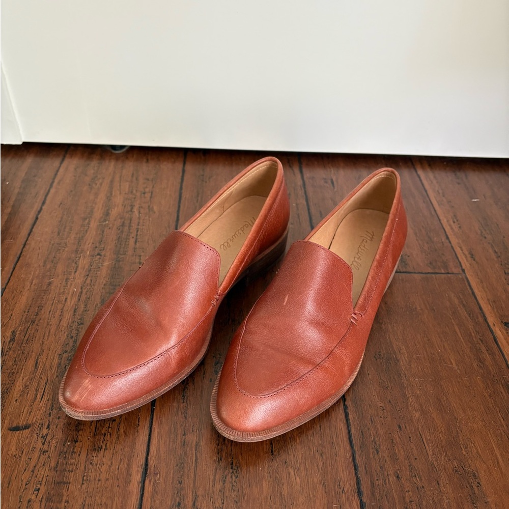 Madewell Women's Tan Leather Loafers
